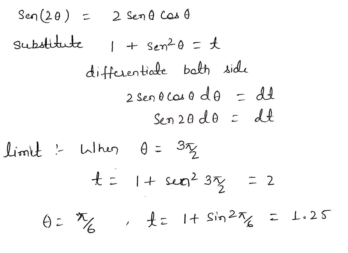 Calculus homework question answer, step 1, image 1